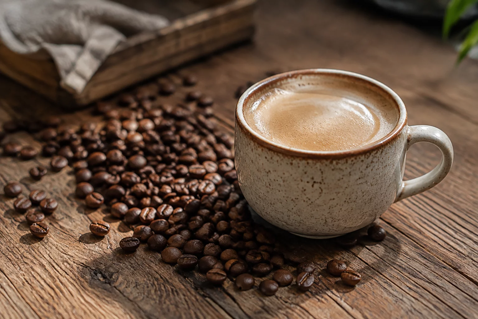 Minimalistisches Logo-Symbol für Kaffeespezialitäten